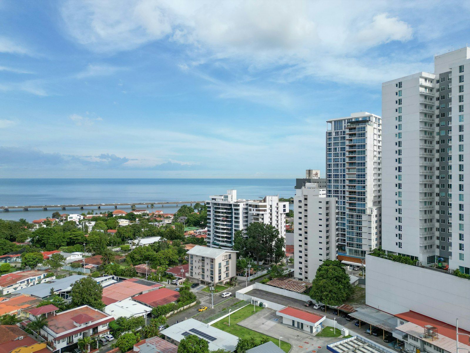 Vista de una zona residencial en desarrollo en Panamá Oeste